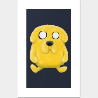 Fluffy Jake the Dog Posters and Art